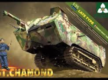 Takom 2012 French Heavy Tank St Chamond (Late type)