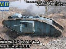 MasterBox MB72005 Британский танк МКII Самец, битва за Аррас, 1917 год
