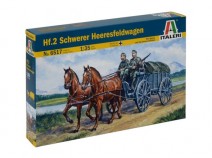 Italeri 6517 Немецкая повозка Hf.2 Schwerer Heeresfeldwagen