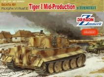 Dragon 6700 Sd.Kfz 181 Pz.Kpfw.VI Ausf.E Tiger I Mid-Production w/Zimmerit
