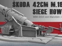 TAKOM 2018 Skoda 42cm M.1917 Heavy Siege Howitzer (with Manstein figure)