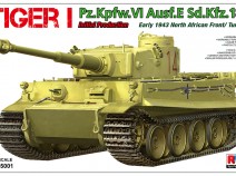 Rye Field Model RM-5001 Tiger I Pz.Kpfw.VI Aust.E Sd.Kfz.181  Initial Production, early 1943 North African Front/Tunisia