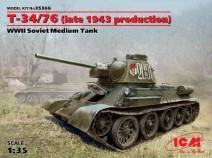 ICM 35366 Советский танк Т-3476 (производства конца 1943г)