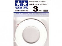 Tamiya 87178 Маскировочная лента для криволинейных поверхностей (ширина 3мм)
