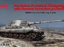 ICM 35363 PzKpfw VI Ausf.BКоролевский Тигр с башней Хеншель (позднего производства)