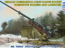 Bronco CB35048 German Rheinmetall Long-Range Rocket ‘Rheinbote’ (Rh.Z.61/9) and launcher