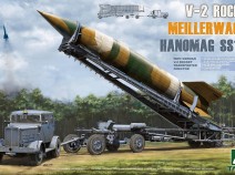 Takom 2030 1/35 WWII German V-2 Rocket Transporter/Erector Meillerwagen+Hanomag SS100