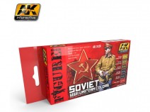 AK-Interactive AK-3120 SOVIET WWII UNIFORM COLORS