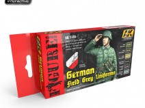 AK-Interactive AK-3140 GERMAN FIELD GREY UNIFORMS