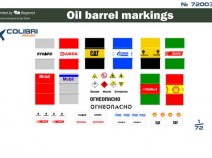 Colibri Decals 72003 Oil barrel markings (маркировка топливных бочек)