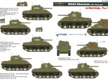 Colibri Decals 72022 M4A2 Sherman in Red Army Part I