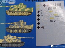 Colibri Decals 35013 Pz VI Tiger I - Part IV SS-Pz.Div- Das Reich
