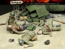 Stalingrad S-3509 "После боя-2", 4 фигурки