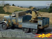 IBG 35005 EINHEITS DIESEL with 3,7 Breda Gun
