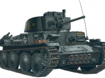 Моделист 303538 Немецкий танк 38(t) "Прага