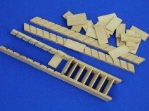 RB Model RB0052197 Wooden stairs width 21mm 1/35