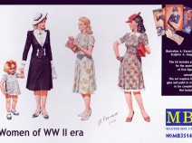MasterBox MB35148 Женщины второй Мировой войны 1/35