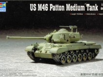 Trumpeter 07288 US M46 Patton Medium Tank 1/72