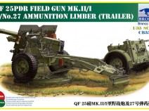 Bronco CB35046 QF 25pdr Field Gun Mk.II/1 1/35