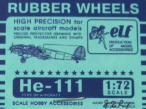 ELF 7221 Колеса резиновые He-111