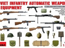 MiniArt 35154 SOVIET  INFANTRY  AUTAMATIC  WEAPONS  AND  EQUIPMENT
