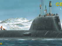 Моделист 135073 Подводная лодка Северодвинск 1/350