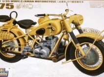 Great Wall Hobby L3509 R75 with Sidecar(два мотоцикла в наборе) 1/35