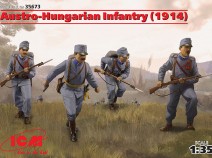 ICM 35673 Австро-Венгерская пехота (1914) (4 фигуры)