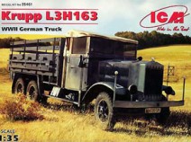 ICM 35461 Krupp LH163, немецкий грузовой автомобиль, 2МВ, 1/35