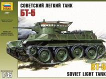 Звезда 3507 Советский лёгкий танк БТ-5, 1/35