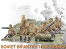 DRAGON 6197 Soviet Infantry Tank Riders, 1/35