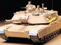 Tamiya 35156 U.S. M1A1 Abrams 120mm Gun Main Battle Tank, 1/35