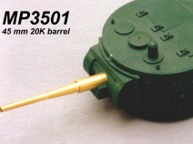 Model Point 3501 45 мм ствол 20K 1/35