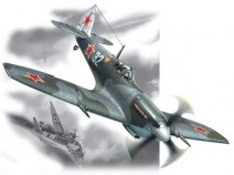 ICM 48066 Спитфайр LF.IX, истребитель ВВС СССР ІІ Мировой войны