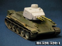 Model Point RC320 Набор для конверсии Т-34 обр.1941г. В трехпушечный танк Т-34-3 1/35