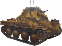 Моделист 303543 Разведывательный танк 140/1 1/35