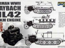 Great Wall Hobby L3517 WWII German Maybach HL42 TUKRM Engine set for 250/DEMAG/11, 1/35