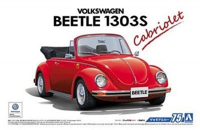 Aoshima 05572 Volkswagen Beetle Cabriolet "75