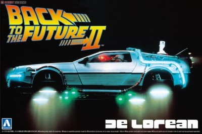 Aoshima 05917 Back To The Future DeLorean from Part II