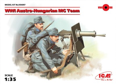 ICM 35697 Австро-венгерский пулеметный расчет І МВ