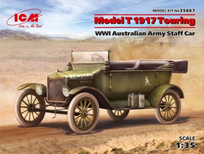 ICM 35667 Модель Т 1917 Туринг, Штабной автомобиль армии Австралии I МВ