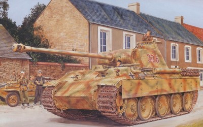 Dragon 6244 Panther Ausf.A Late type, Normandy 1944
