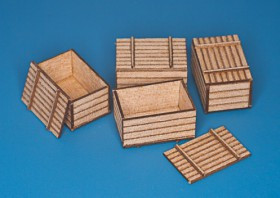 RB Model RB35D22 Natural wood box (original dim.:50cm x 33cm x 28cm)