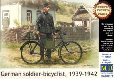 MasterBox MB35171 Немецкий солдат-велосипедист 1939-42