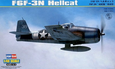 Hobby Boss 80340 F6F-3N Hellcat