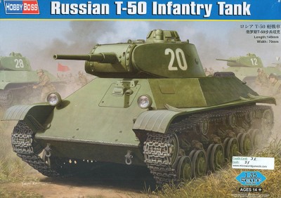 Hobby Boss 83827 Танк Russian T-50 Infantry Tank (Hobby Boss) 1/35