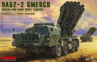 MENG SS-009 Russian rocket launcher 9A52-2 Smerch (Смерч)