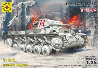 Моделист 303517 Немецкий танк Т II C (1:35)