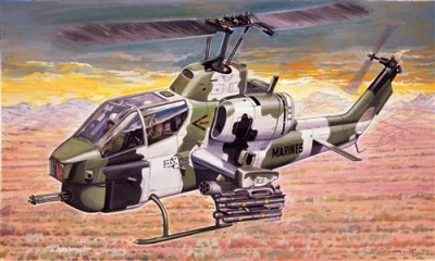 Italeri 0160 вертолет AH-1W SUPER COBRA (1:72)