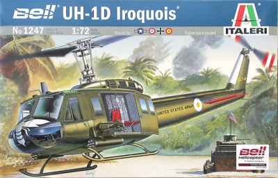 Italeri 1247 вертолет UH-1D IROQUOIS (1:72)